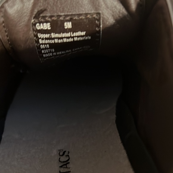 Boys dress Shoes Deer Stags  in dark brown - Picture 4 of 5